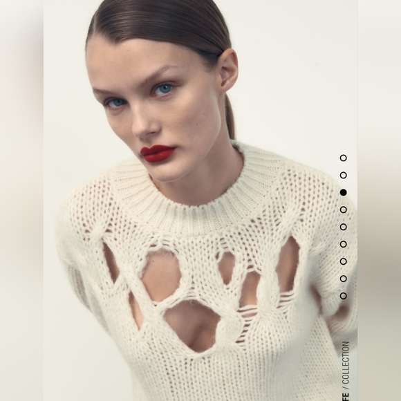 ZARA cutout sweater - Picture 2 of 5